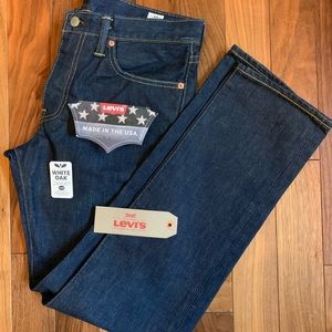 Levi’s 511 White Oak Cone Denim jeans